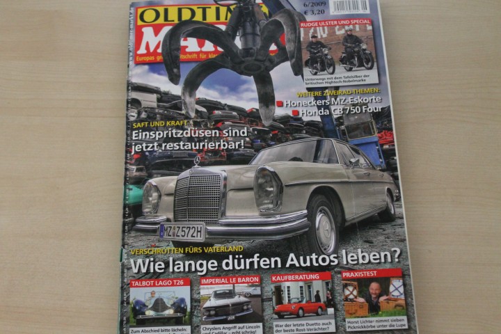 Deckblatt Oldtimer Markt (06/2009)